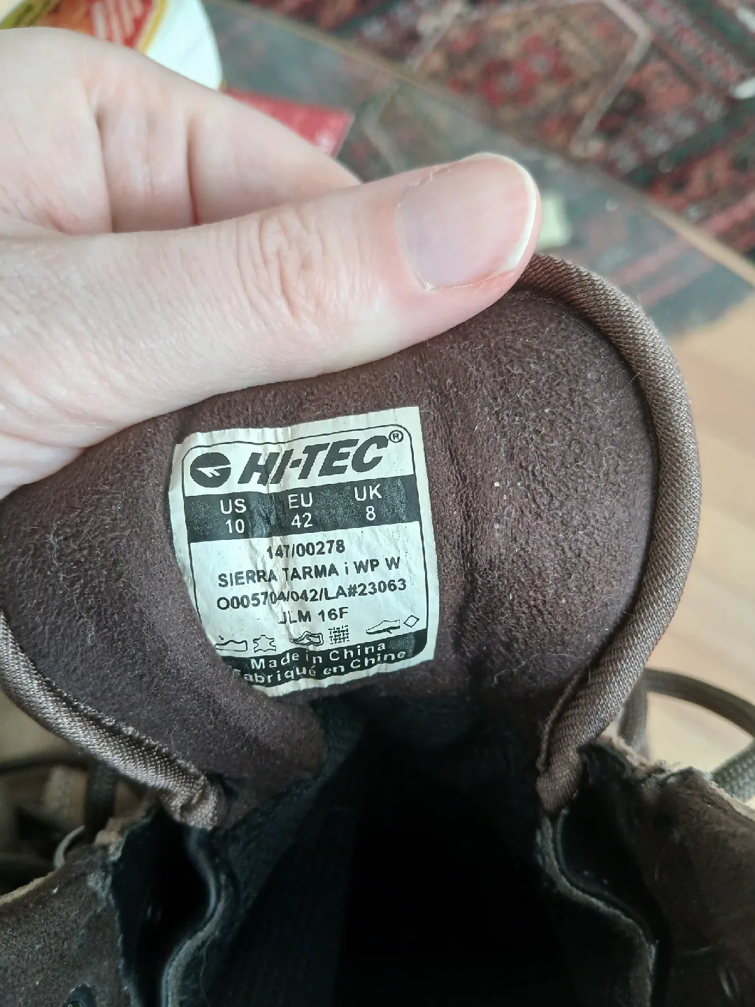 Hi-tec sierra tarmac women's hiking boots image indicator(3)