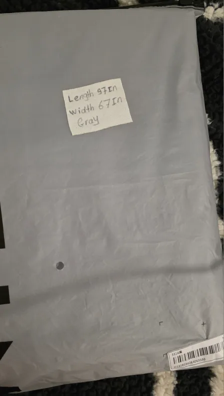 Gray sheets(97x67 in) thumbnail