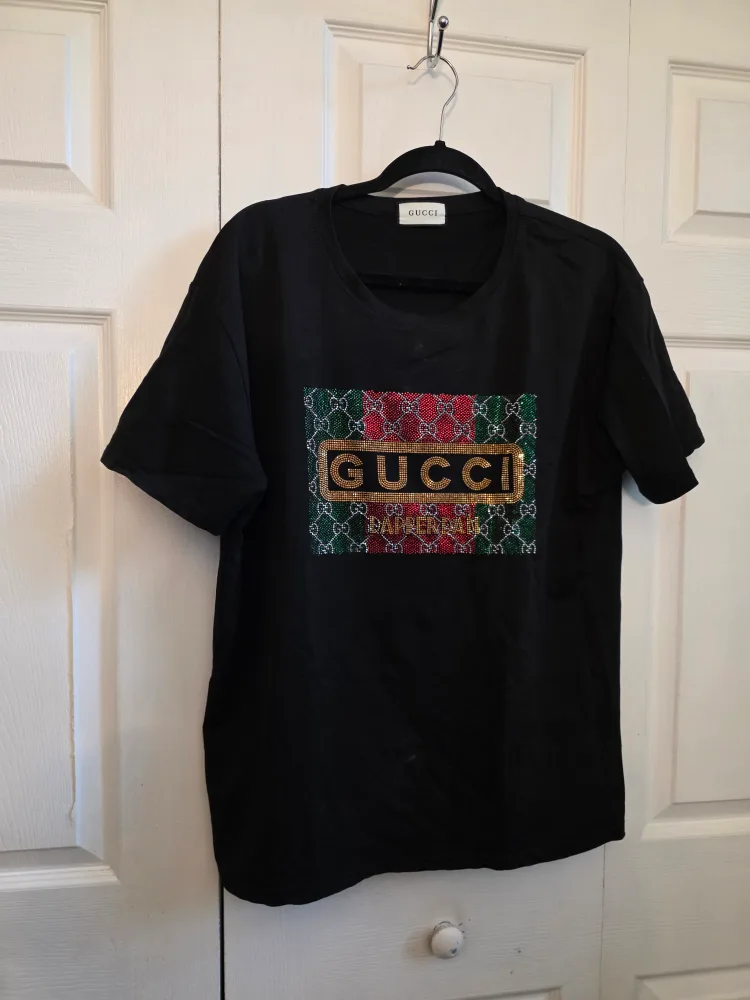Gucci Dapper Dan Sequin T-Shirt thumbnail