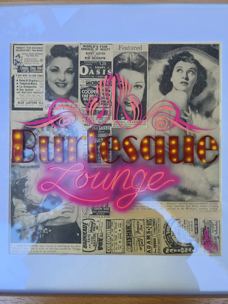 Kustom kulture pinup Burlesque art image indicator(3)