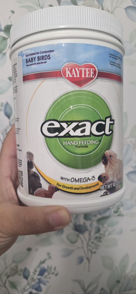 (2 boxes) Kaytee Exact Hand Feeding Formula for Baby Birds