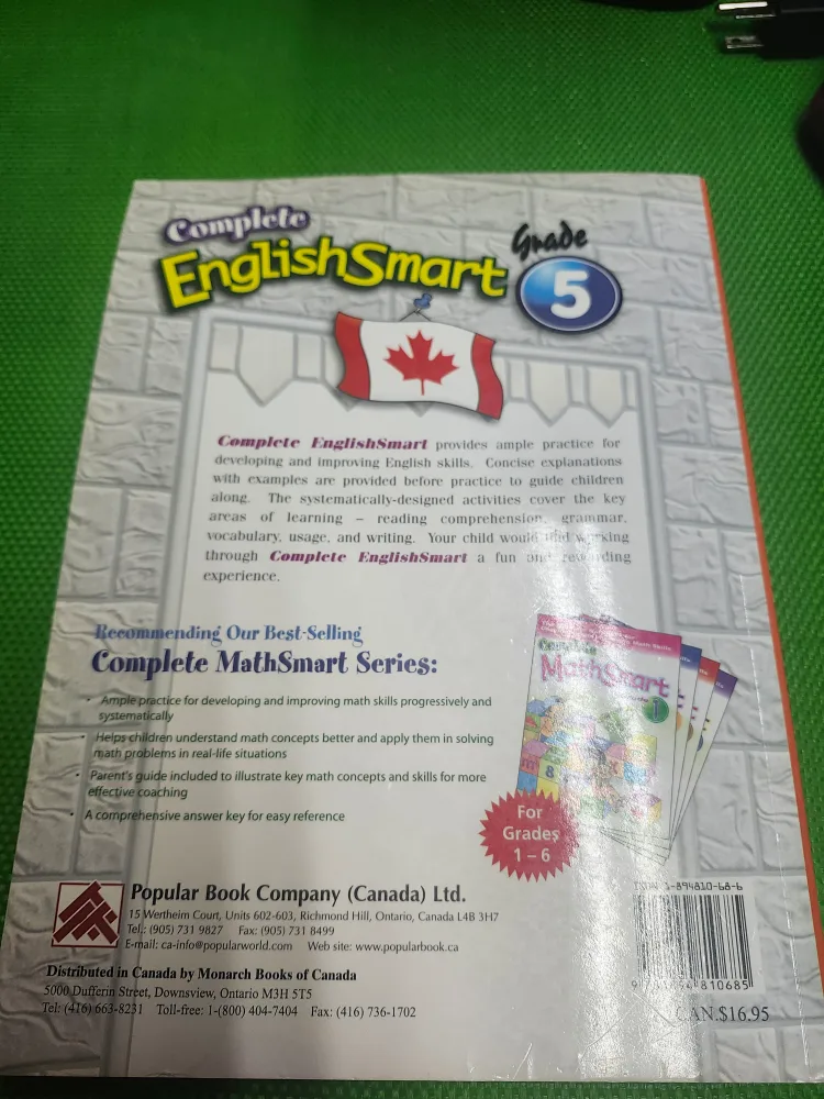 Complete EnglishSmart Grade 5 Workbook image indicator(2)