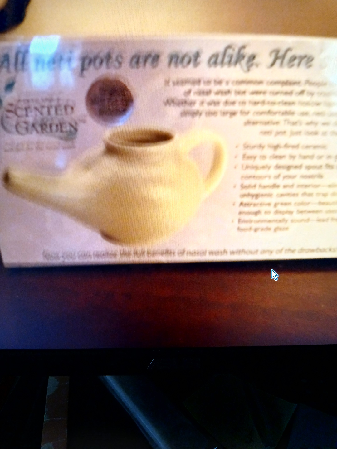 Scented Garden Neti Pot