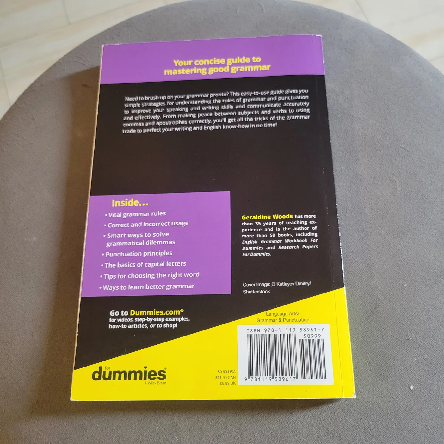 Grammar Essentials for Dummies by Geraldine Woods image indicator(2)