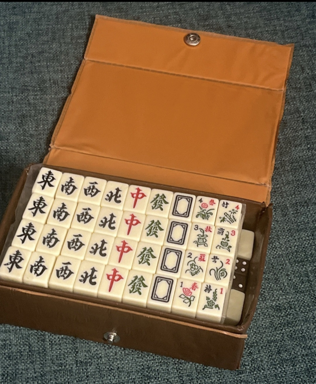 Mahjong Game Set for Festival Home Party, - photo 3