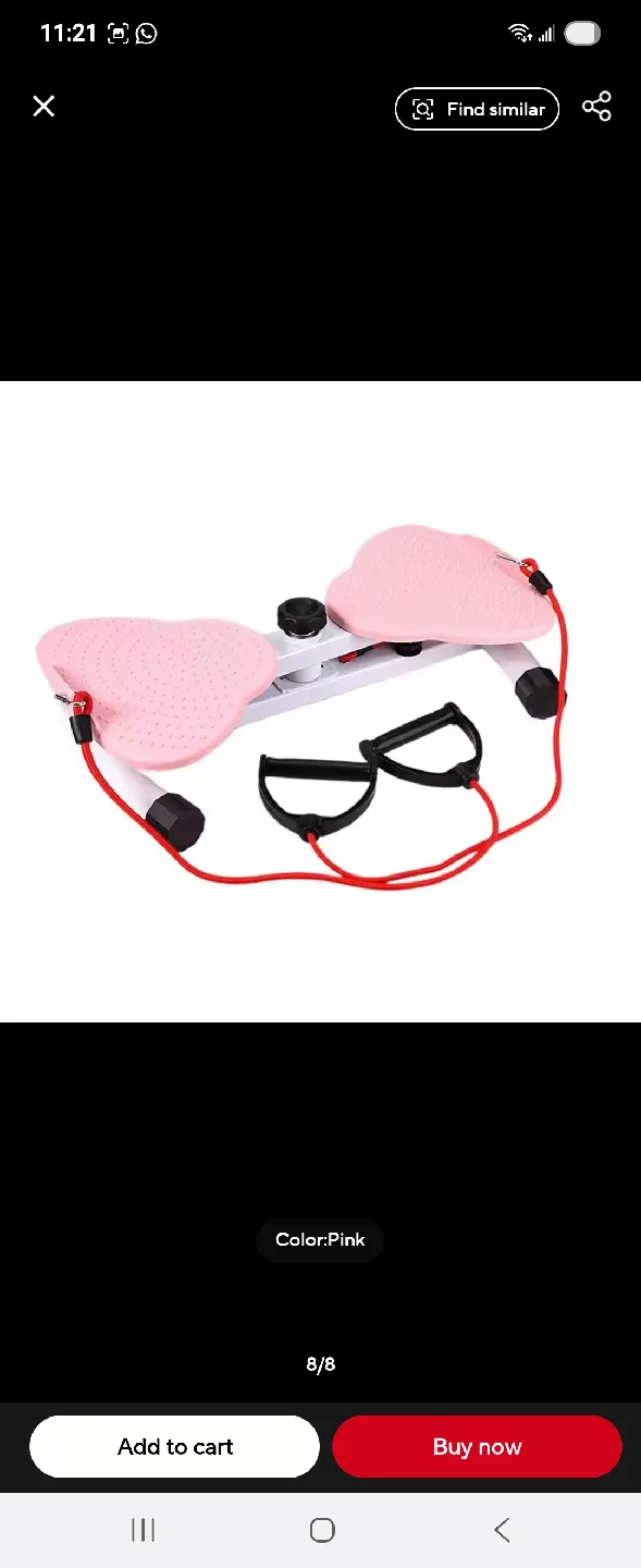 🩷Pink Fitness Stepper image indicator(3)