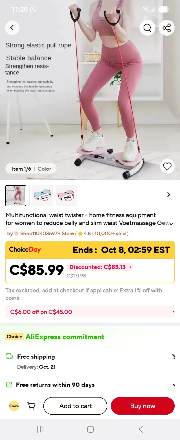 🩷Pink Fitness Stepper image indicator(5)