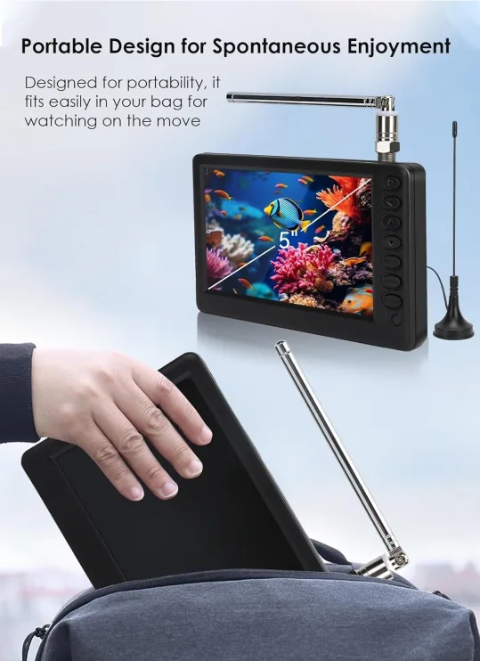 5 Inch Portable Digital TV image indicator(6)