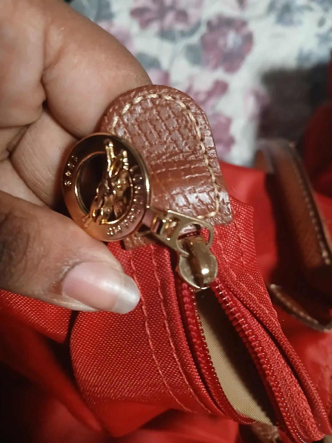 Longchamp Le Pliage Tote Bag - Red image indicator(7)