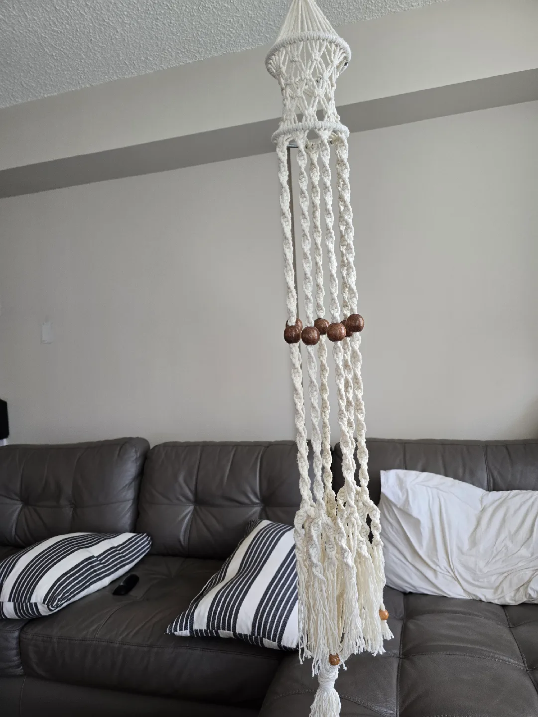 Macrame Plant Hanger - Boho Decor thumbnail