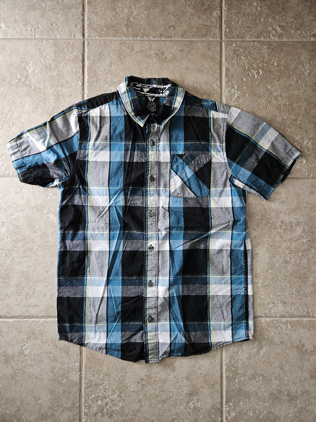Size L (10/12) Button-Down Dress Shirt