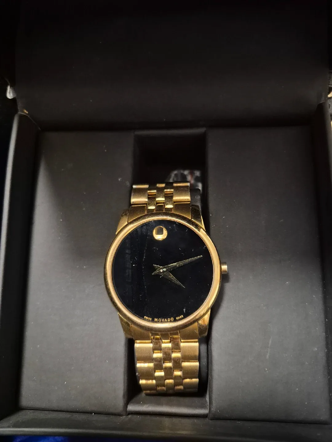 Movado Gold Watch classic image indicator(2)