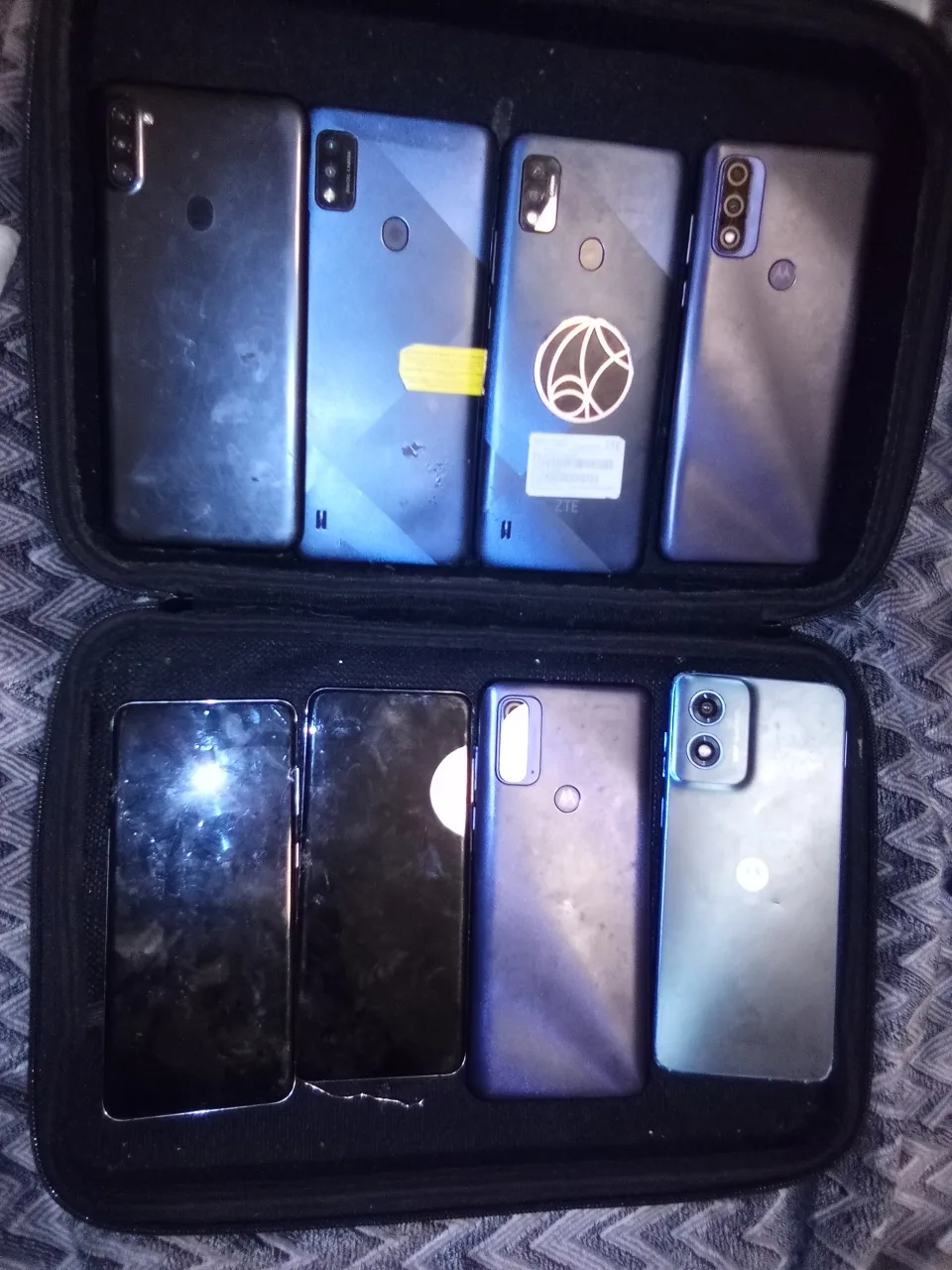 Mixed Lot of Used Smartphones - Samsung, Figo, ZTE, Motorola image indicator(2)