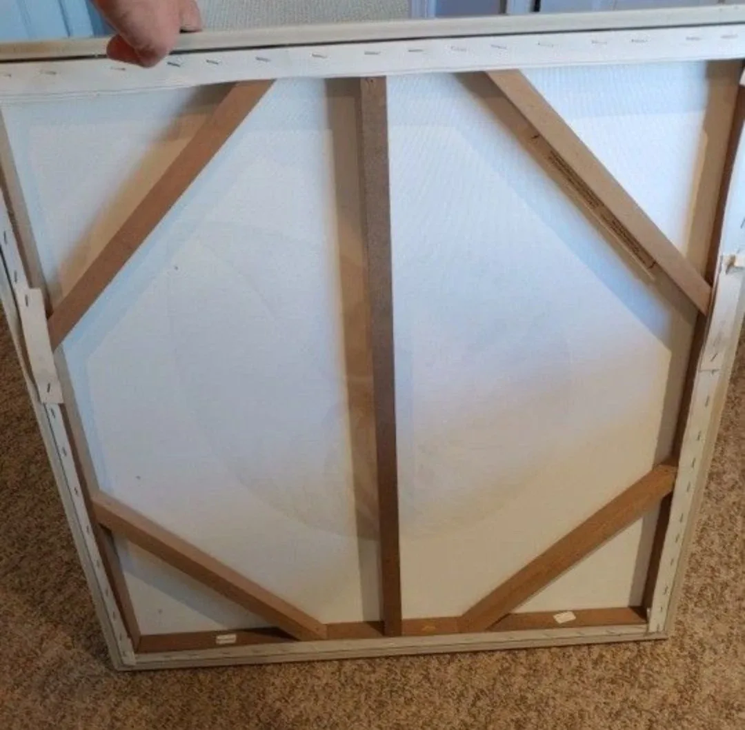 Framed Shell Painting on Canvas image indicator(2)