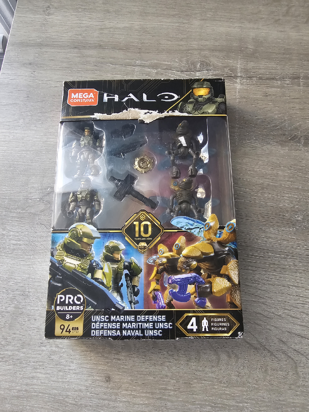 Mega Construx Halo UNSC Marine Defense Set