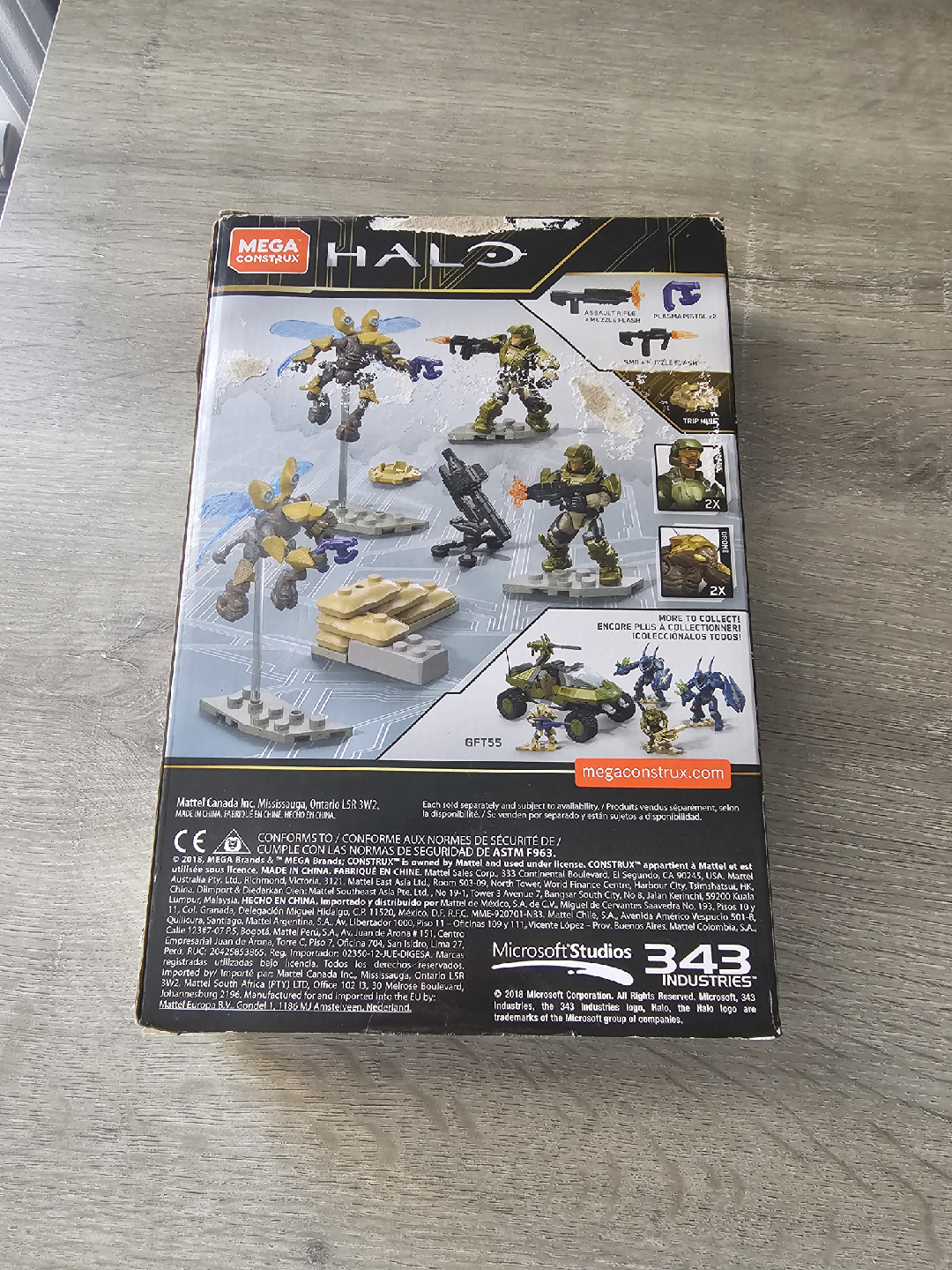 Mega Construx Halo UNSC Marine Defense Set - photo 2
