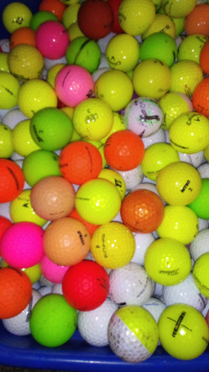 Used Golf Balls