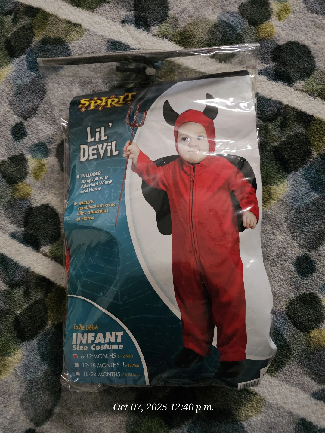 Spirit Lil' Devil Infant Costume (18-24 Months)