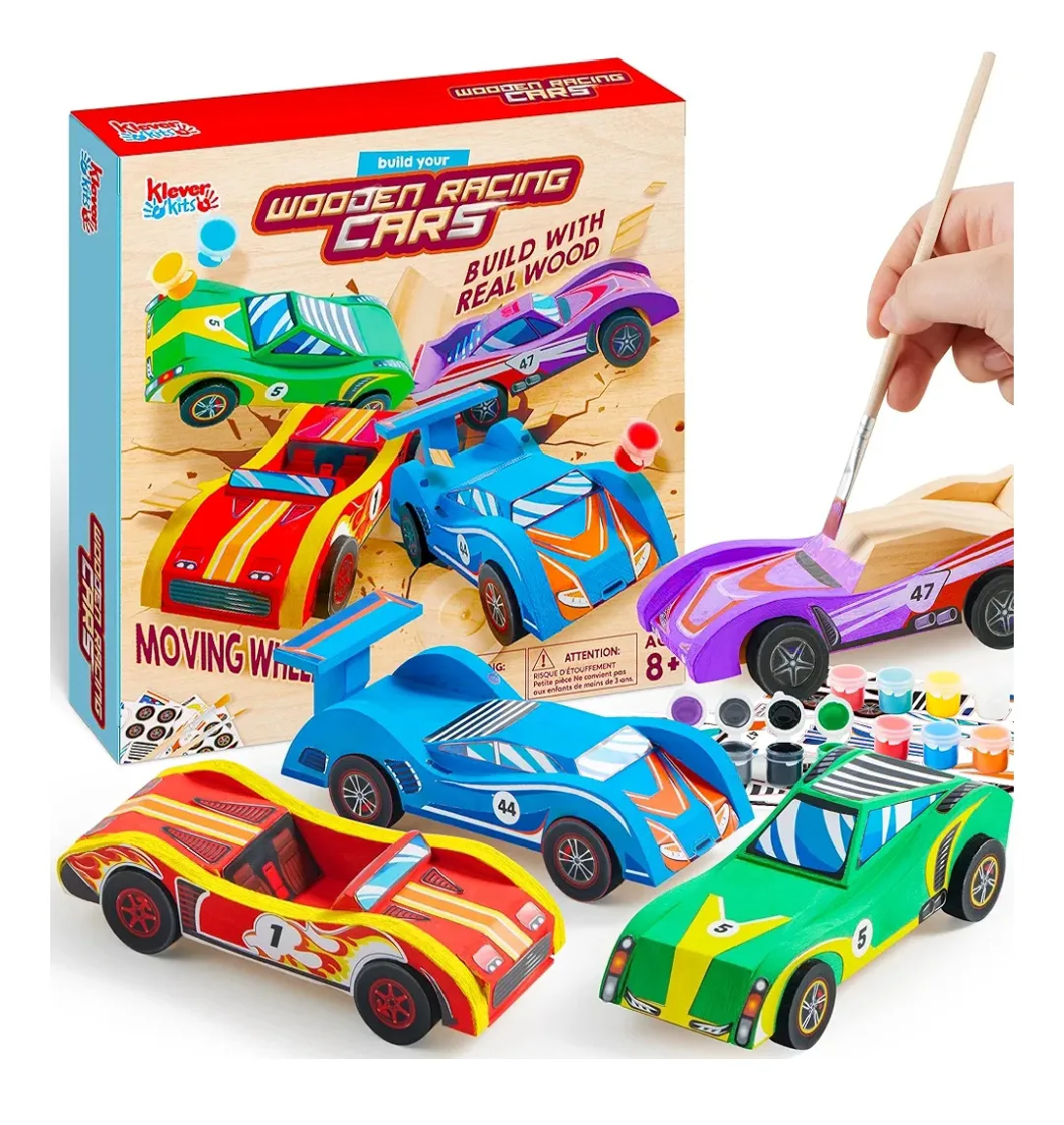 Build Your Own Wooden Racing Cars thumbnail