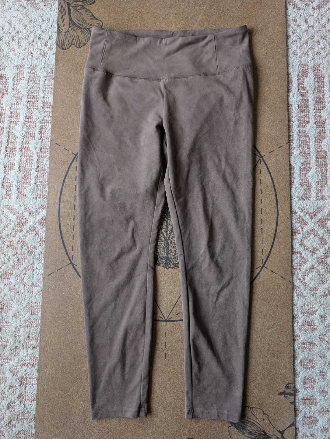 Brown Suede Pants
