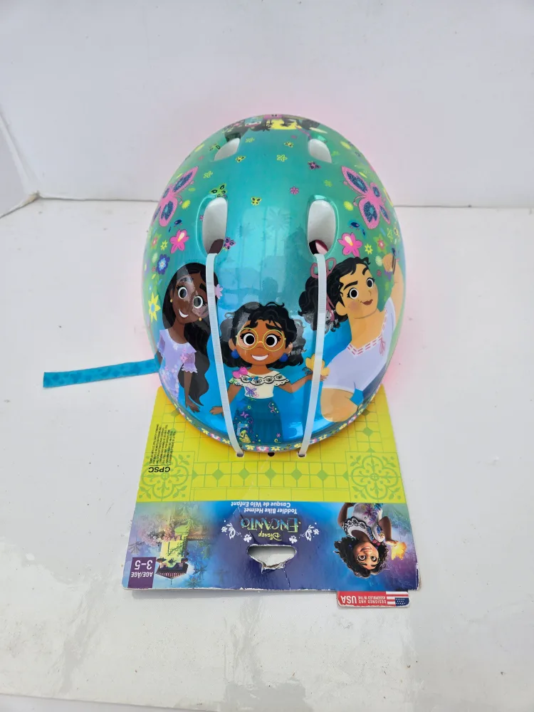 Kids toddlers encanto bike helmet size in photos image indicator(2)