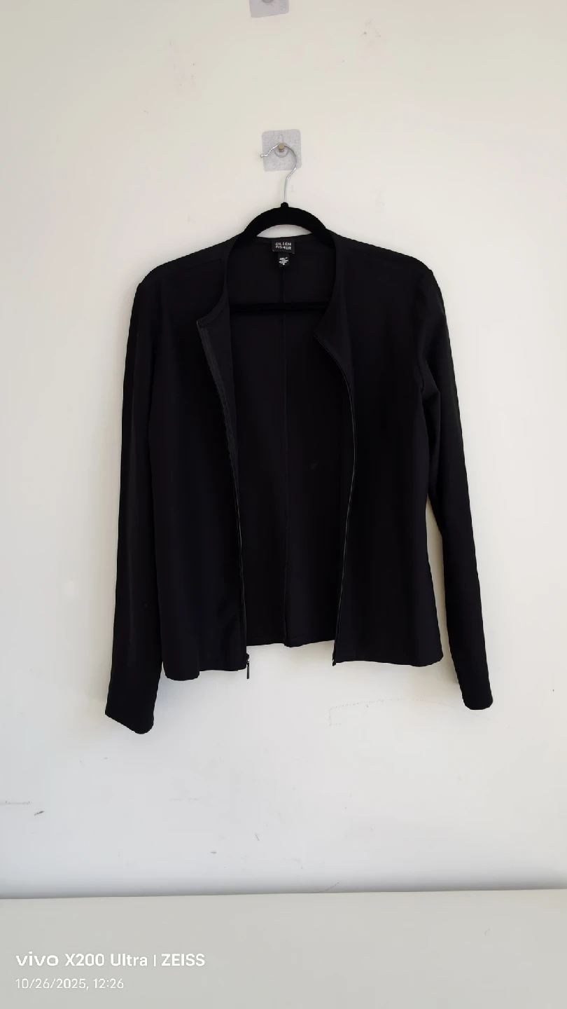 Eileen Fisher Black Jacket - Size M