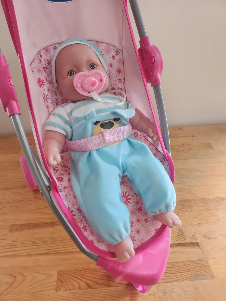 Baby Doll with Stroller image indicator(5)