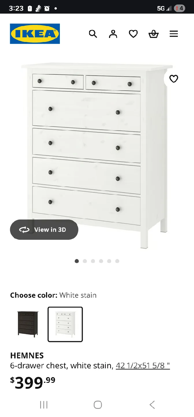 Discontinued IKEA Hemnes Dresser image indicator(5)