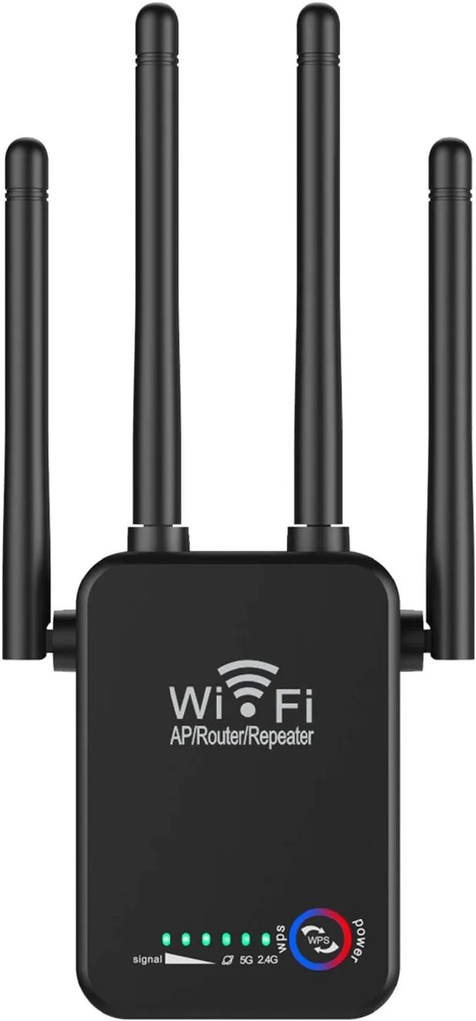SINHONG Mini WiFi Range Extender, Wireless 1200Mbps thumbnail