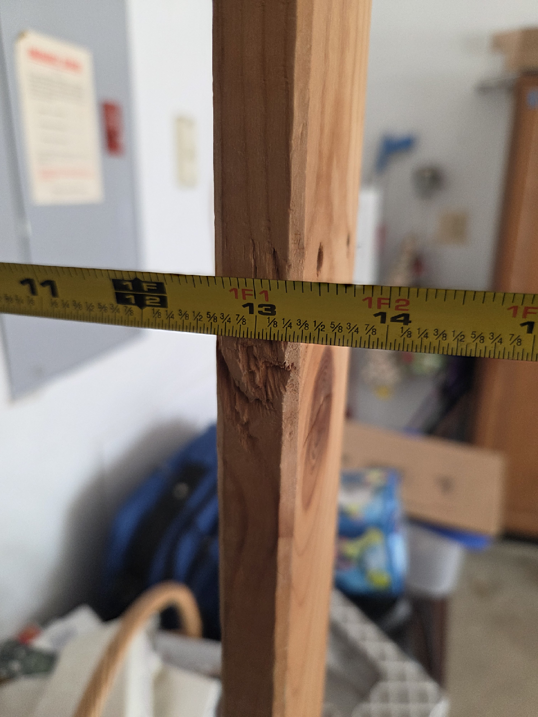 Wooden Shelf Unit - 63" Tall - photo 4