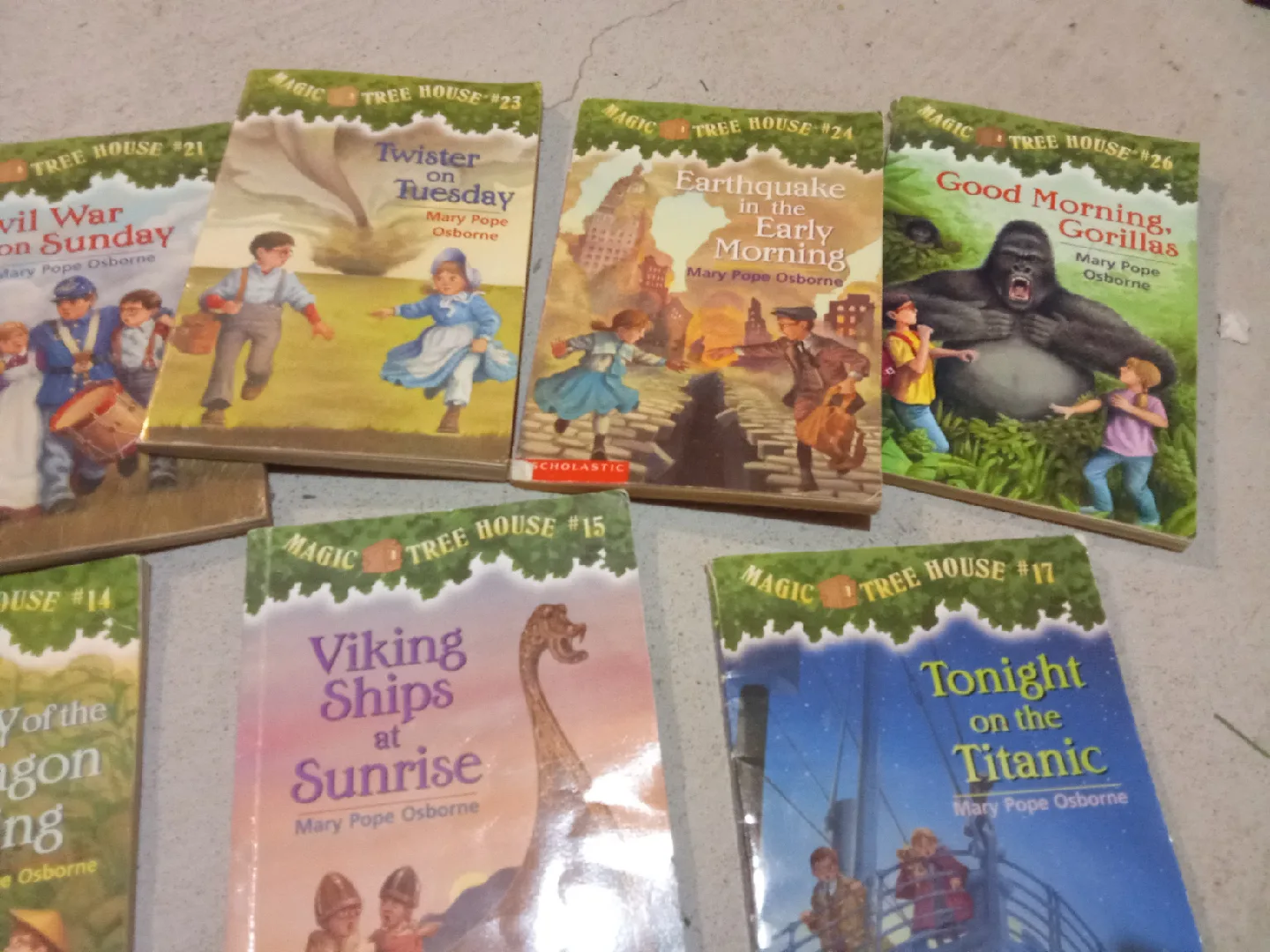 Magic Tree House Book Lot - 14 books image indicator(5)