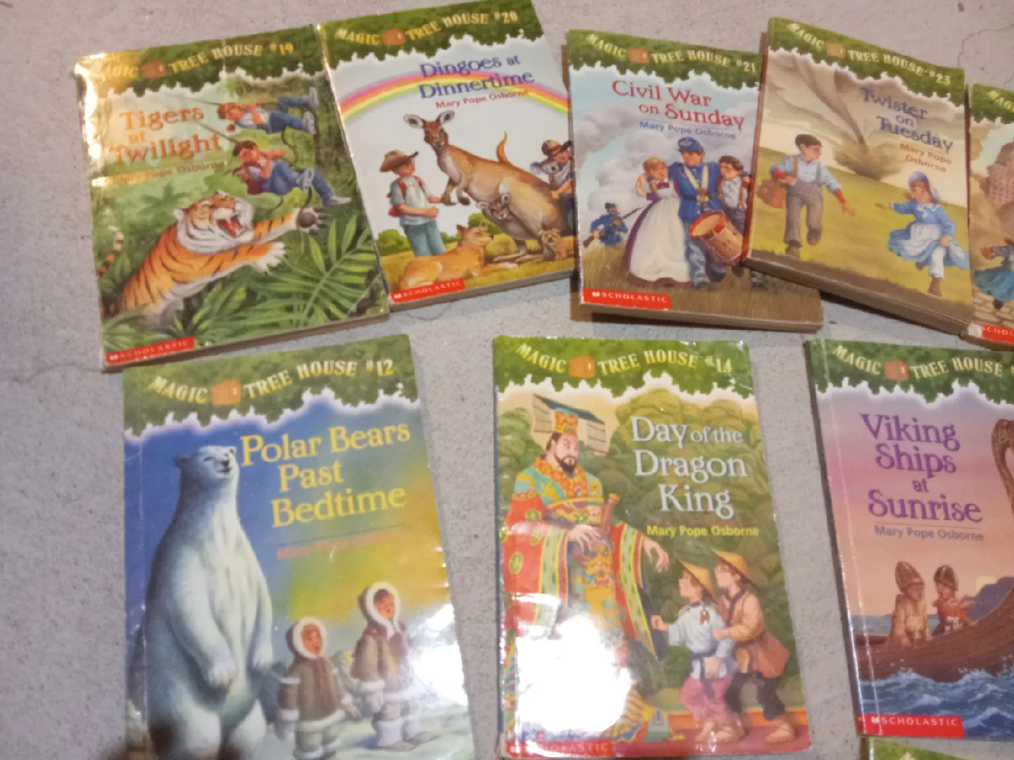 Magic Tree House Book Lot - 14 books image indicator(6)