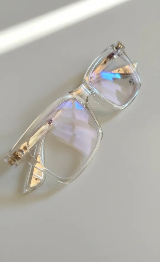 Chrome Heart Glasses Clear & Gold image indicator(3)