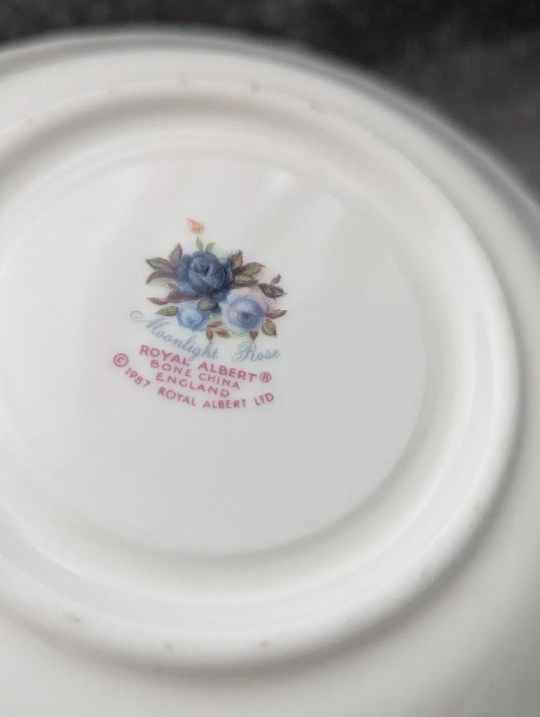 Royal Albert Moonlight Rose Teacup & Saucer image indicator(3)