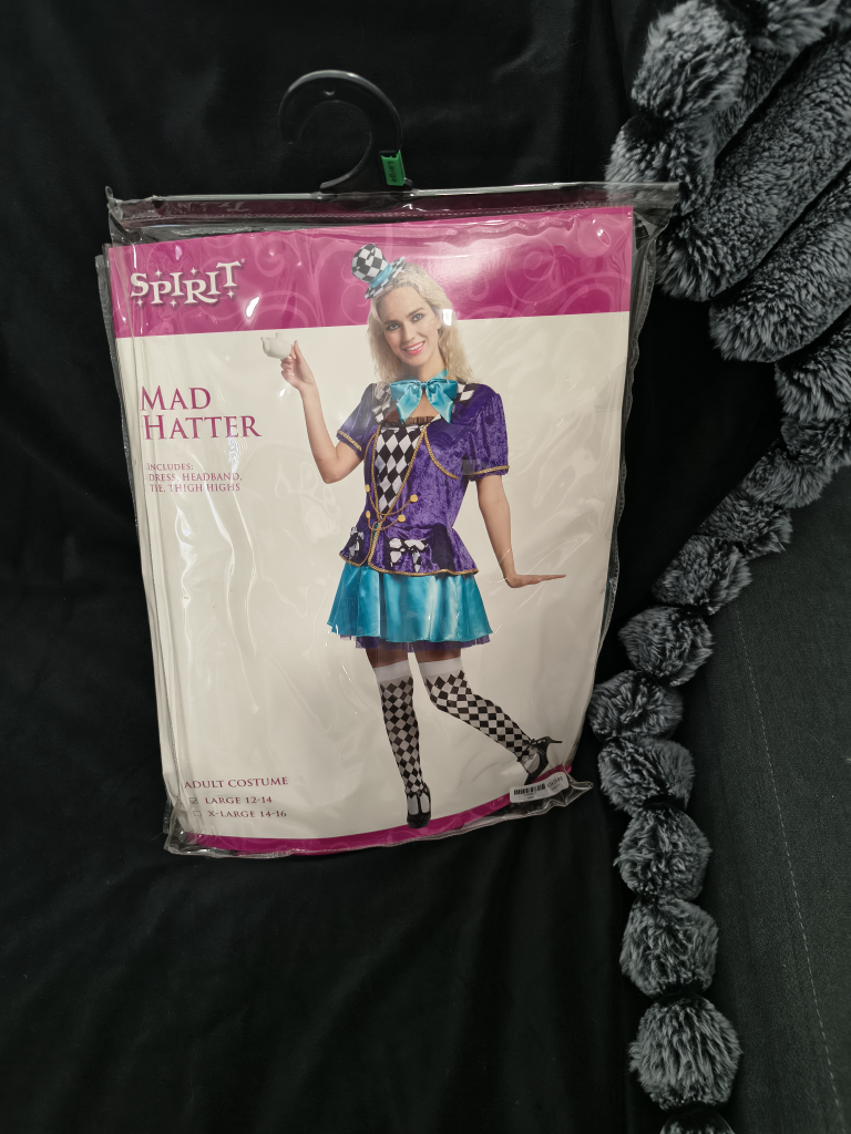 🧡Spirit Halloween Mad Hatter Costume - Large (12-14)🧡
