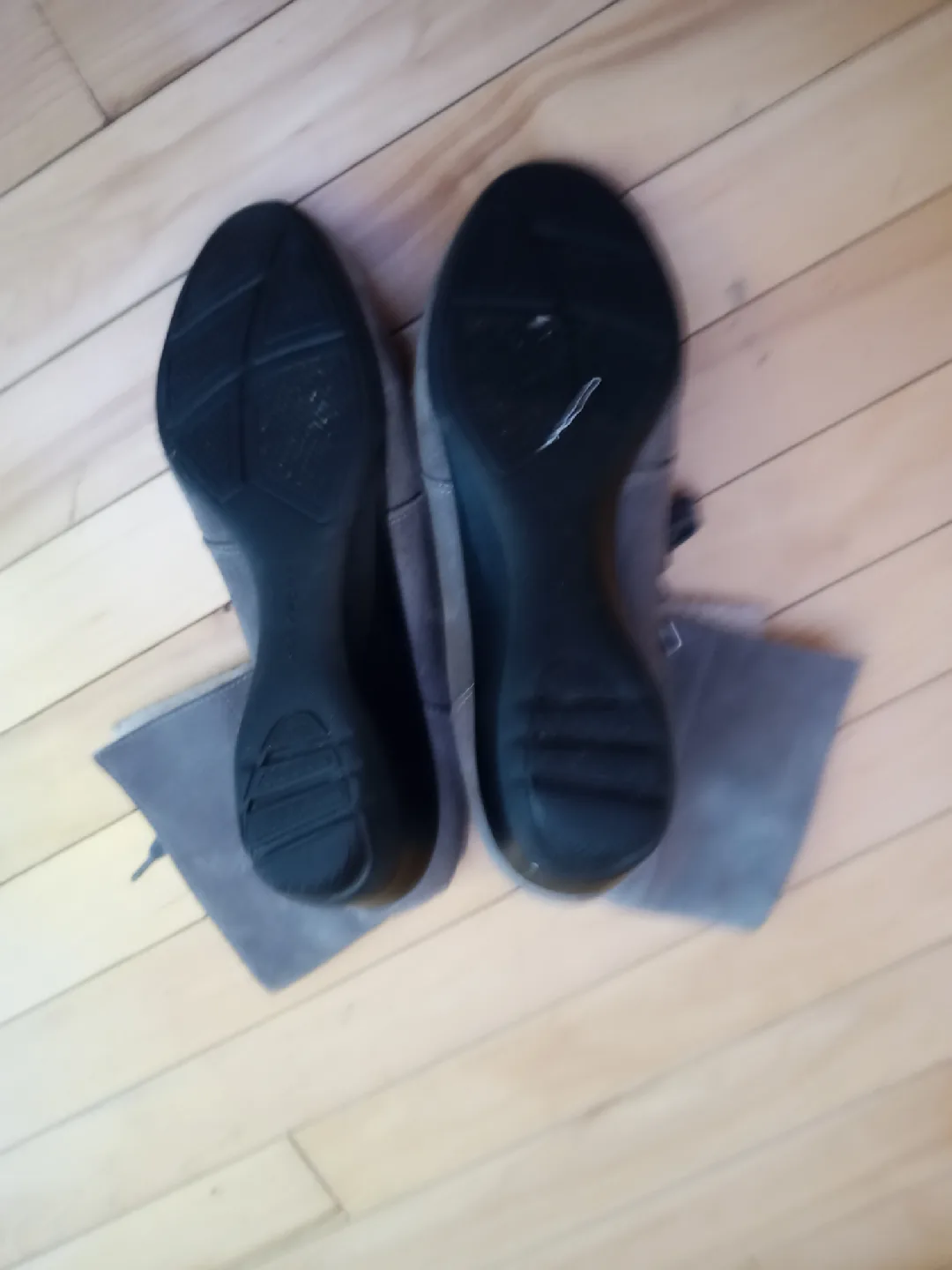 Grey Suede Ankle Boots image indicator(6)