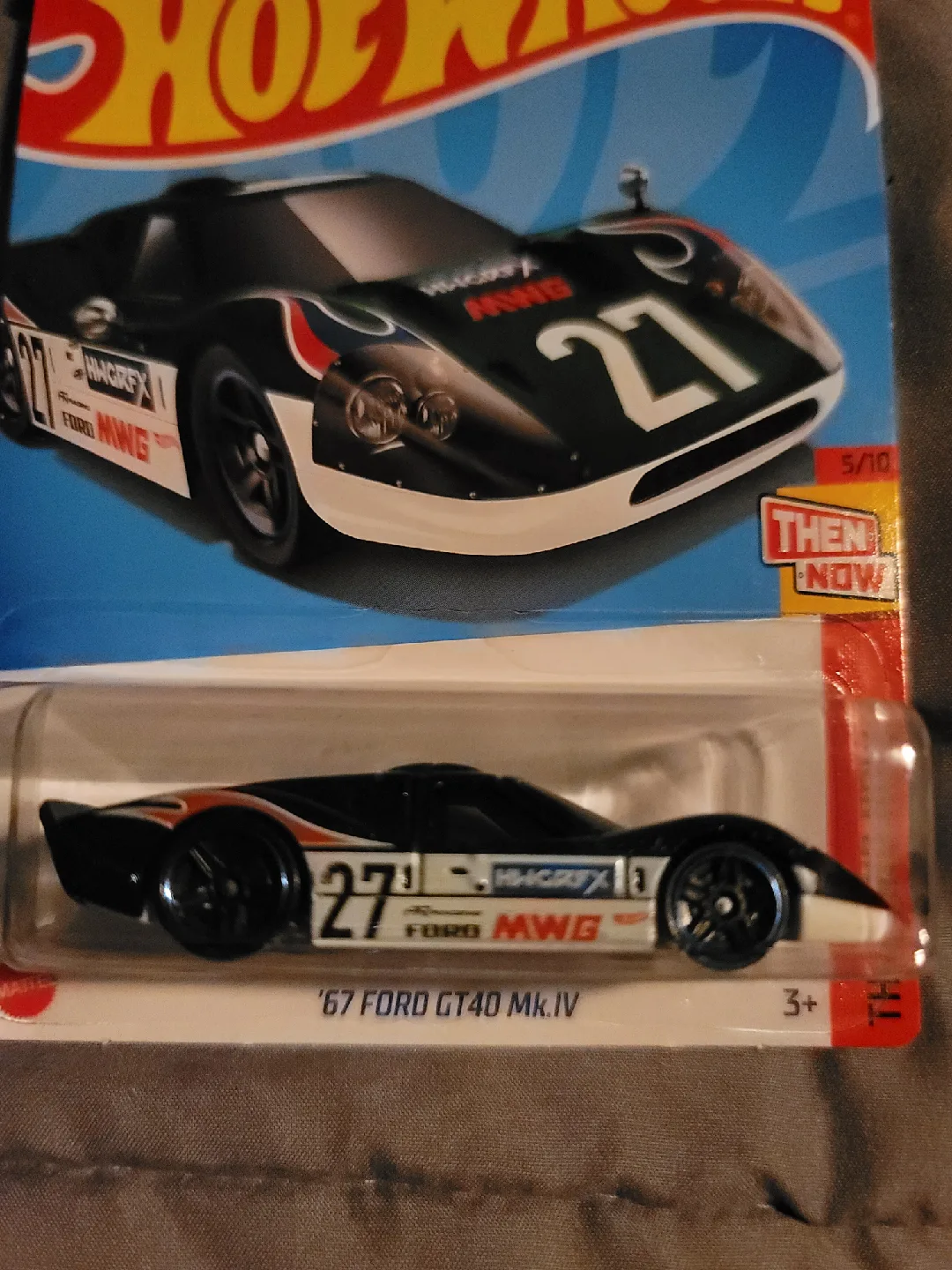 New Hot Wheels '67 Ford GT40 Mk.IV Diecast Car image indicator(2)
