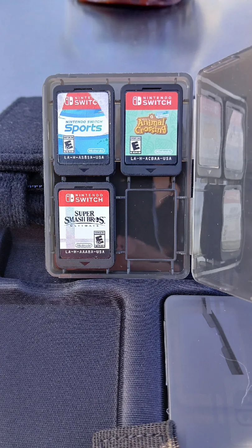 Nintendo Switch Console with Games image indicator(5)