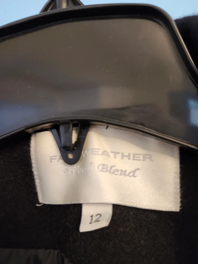 Fairweather Wool Blend Coat - Size 12 image indicator(2)