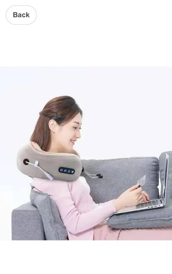 U-Shaped Massage Pillow - Neck & Shoulder image indicator(4)