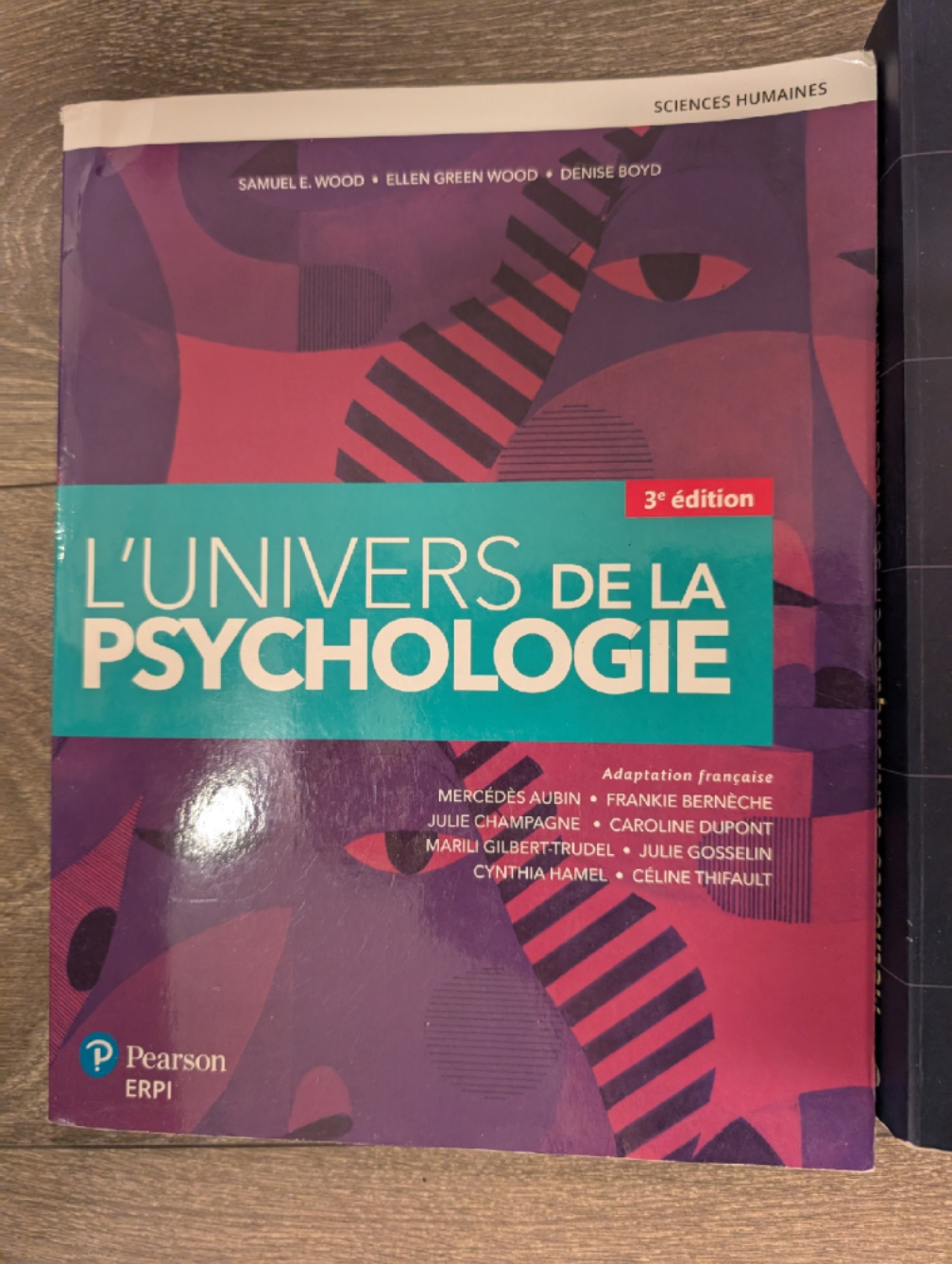 L'univers de la psychologie - Psychology Book French