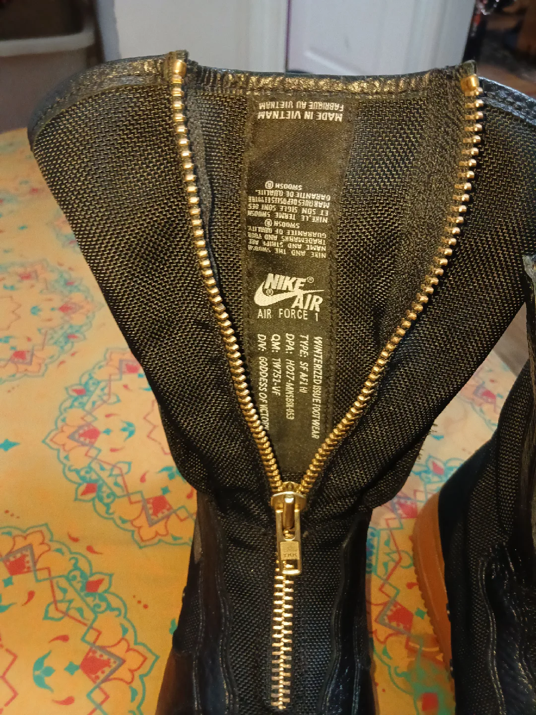 Nike Air Force 1 SF AF1 High Boots, Black image indicator(4)