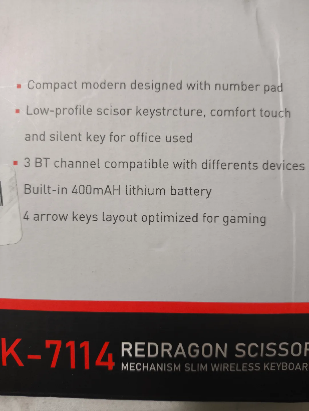 Redragon K617 Fizz Pro 98-Key Wireless Mechanical Keyboard image indicator(9)