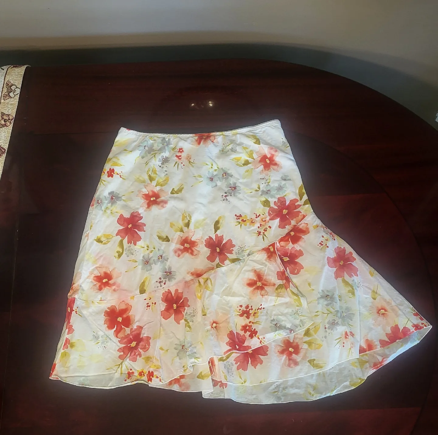 Modrobes Olive Green Pants & Floral Skirt image indicator(5)