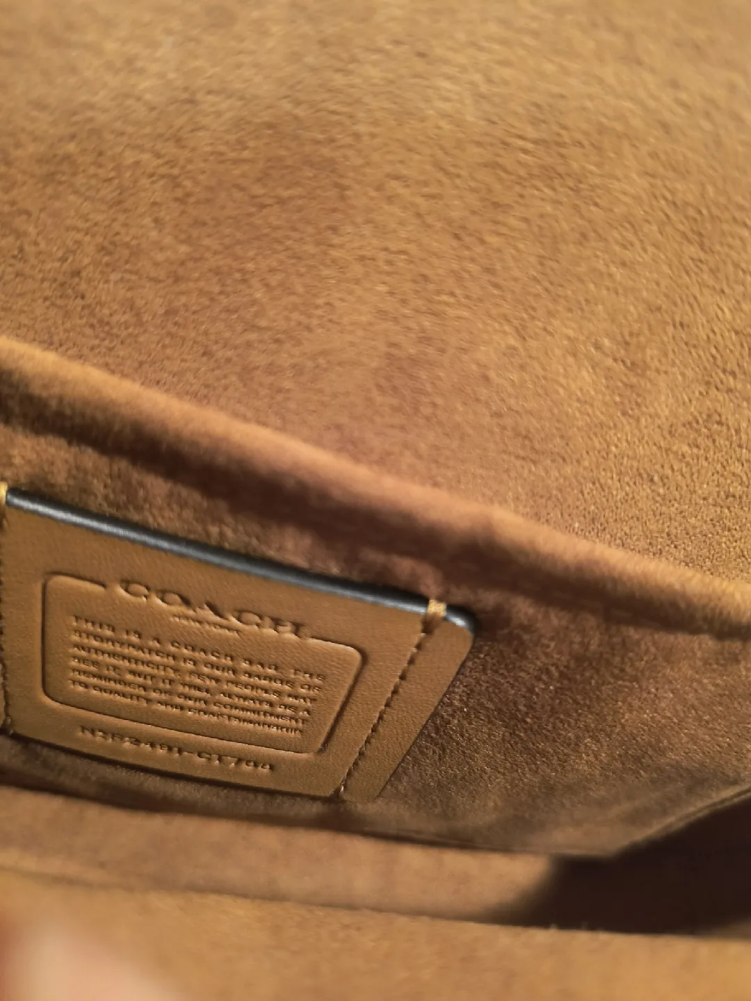 Coach Black Leather Shoulder Bag image indicator(6)