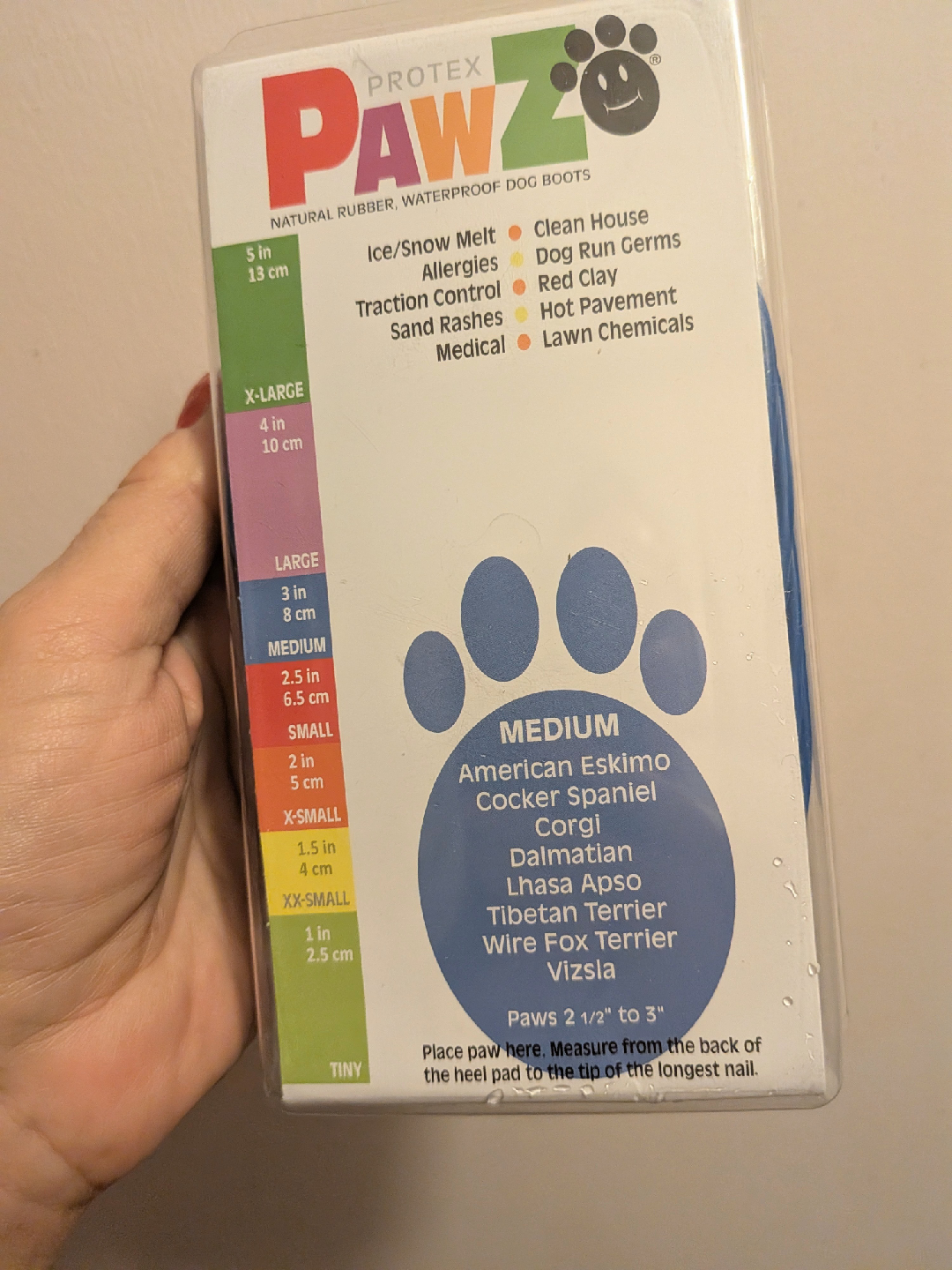 Pawz Rubber Dog Boots - Medium - photo 3