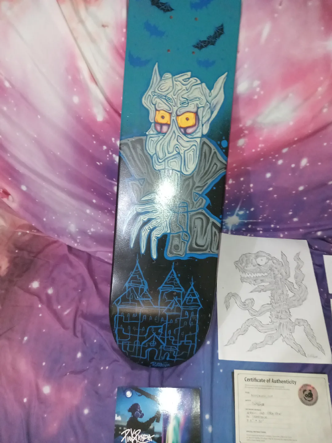 Pink Panda 'Nosferatu' Skateboard Deck image indicator(5)