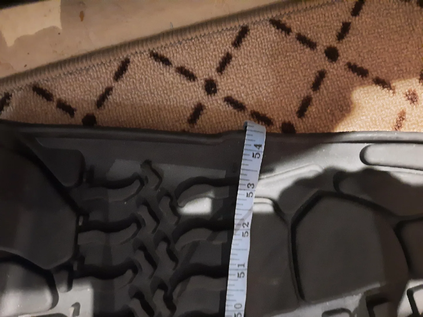 Wocch Jeep Wrangler JK Floor Mats - Black image indicator(4)