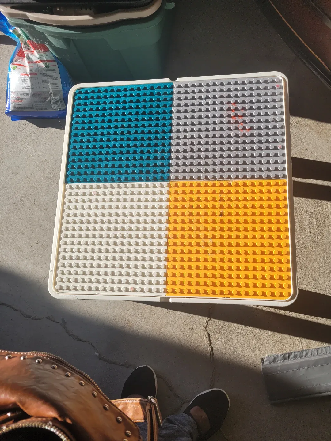 Folding Lego Compatible Table image indicator(2)