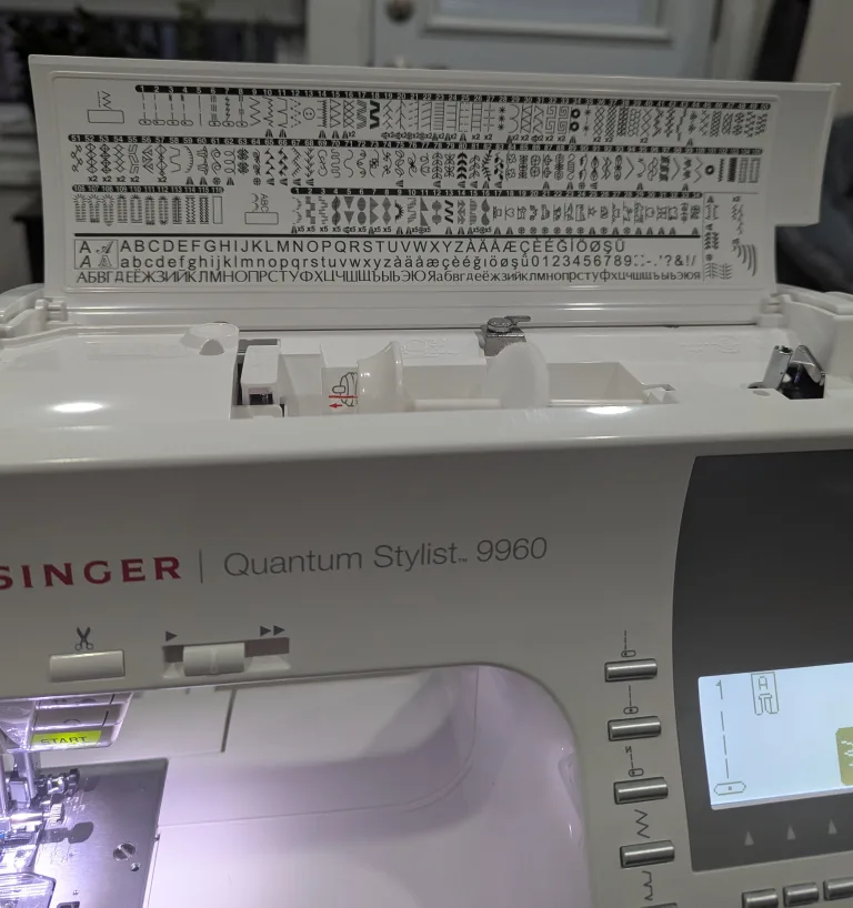 Singer Quantum Stylist 9960 Sewing Machine image indicator(2)
